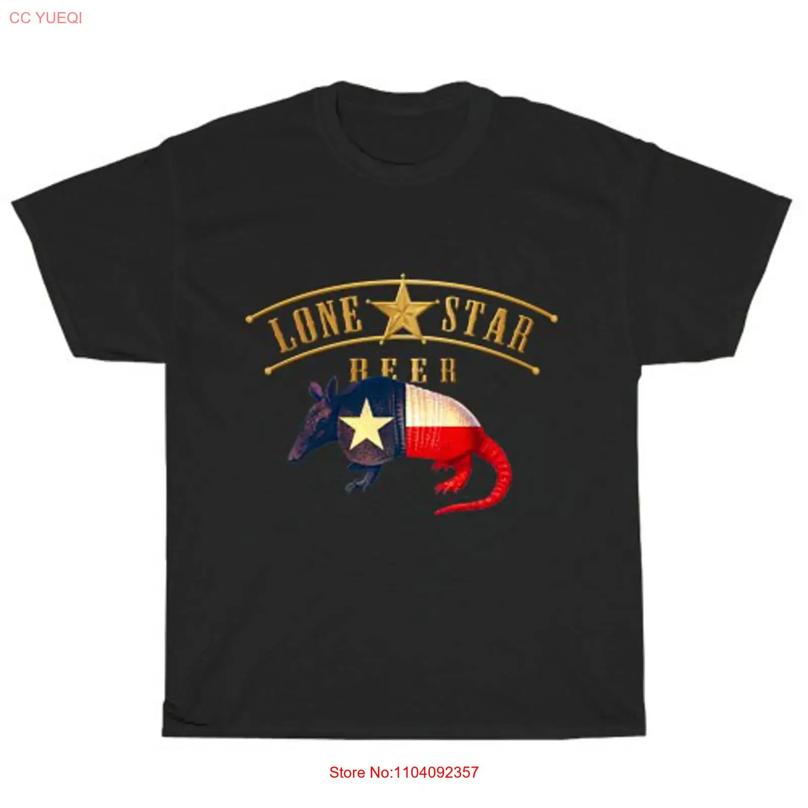 Vintage Fashion Knitwear - Lone Star Beer Logo American Men's