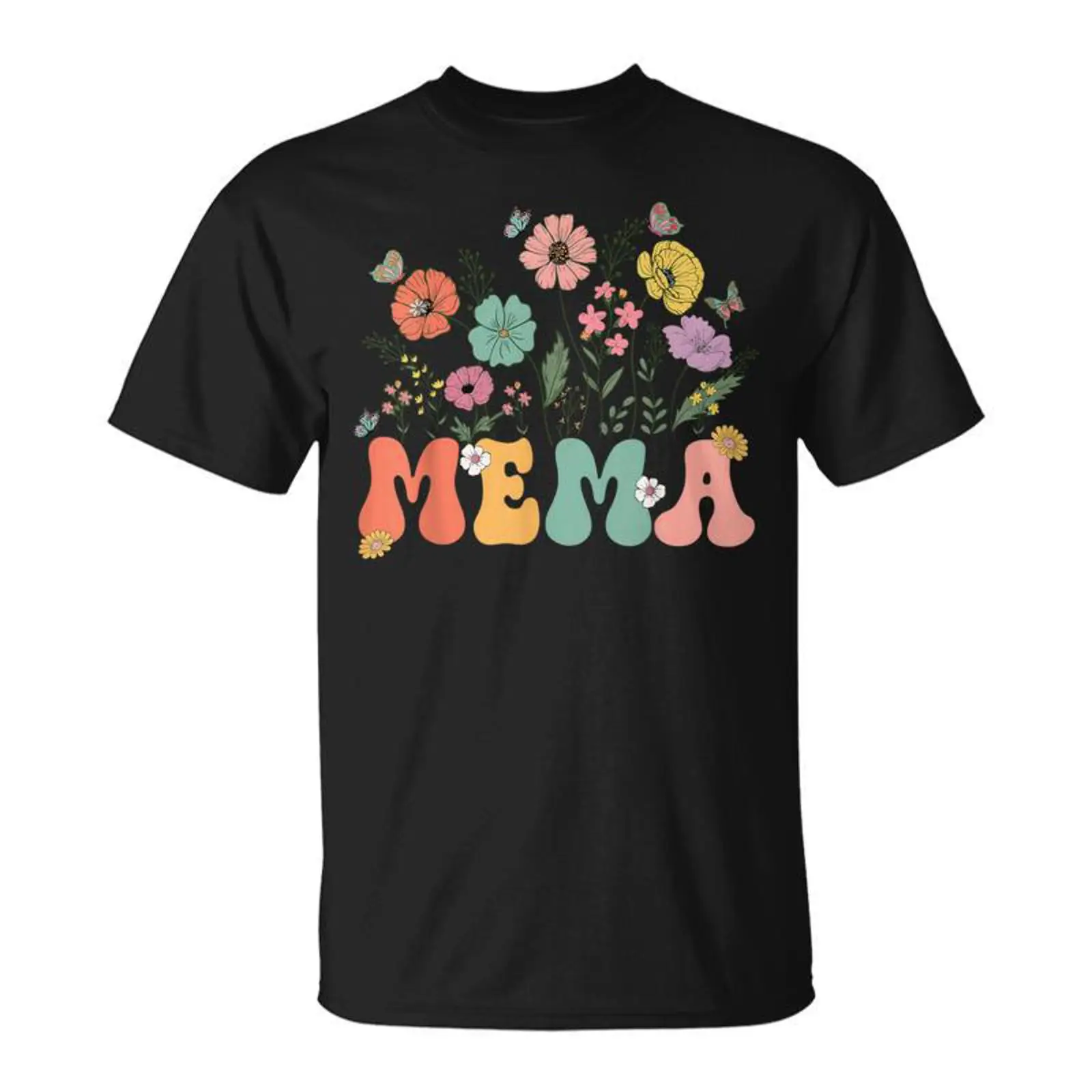 Vintage Fashion Uk - Mema For Grandma Wildflower Floral Women