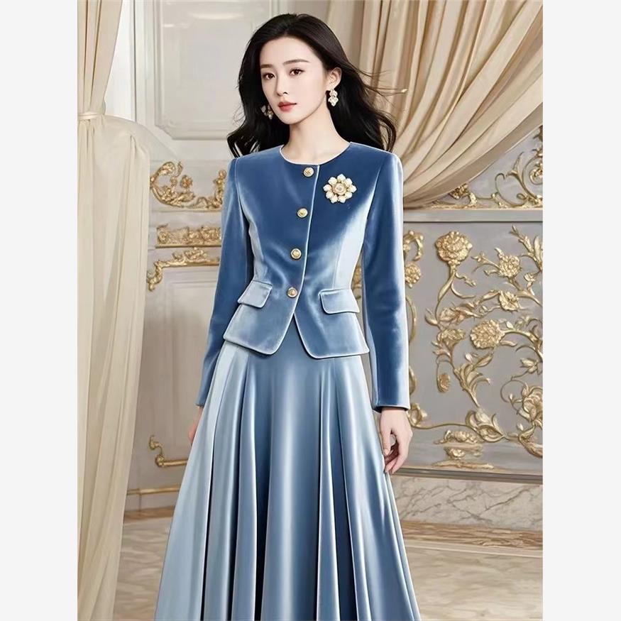French Vintage Fashion - Two Piece Set French Vintage Elegant