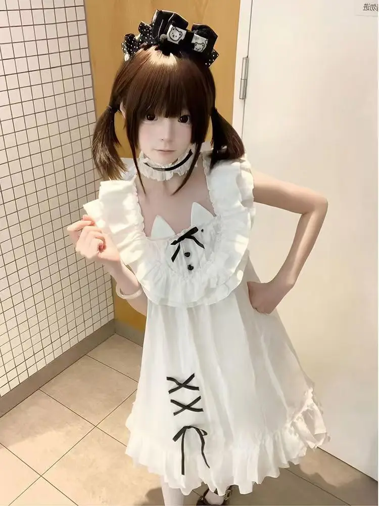 Kawaii Lace Dress Women Fashio - Vintage Fashion In 2025 recension och pris