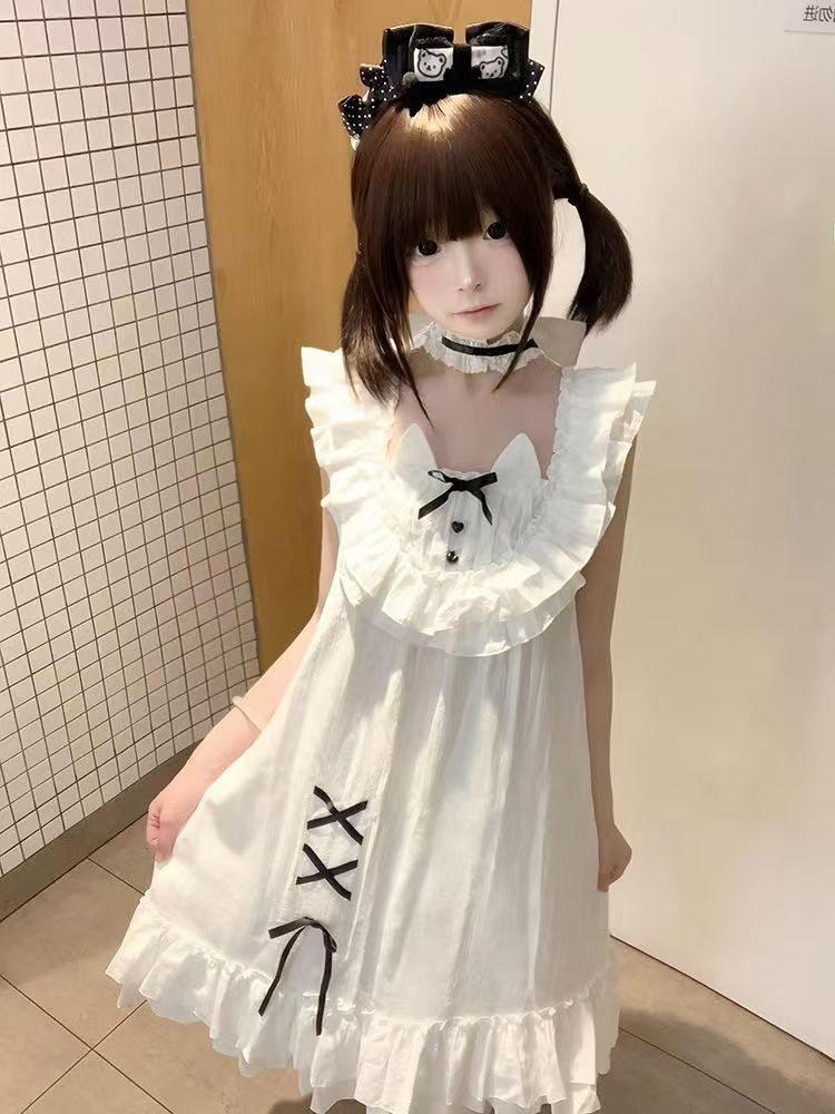 Kawaii Lace Dress Women Fashio - Vintage Fashion In 2025 recension och pris