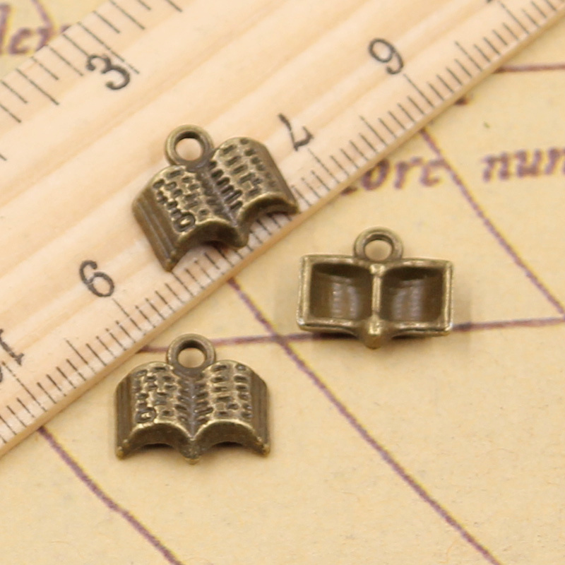 20pcs Charms Open Holy Bible B - Vintage Fashion Books recension och pris