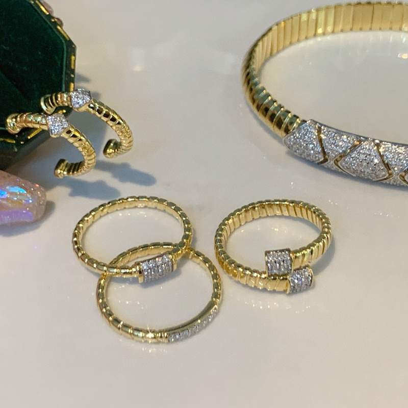 Aazuo 18K Yellow Gold Natrual  - Vintage Fashion Instagram recension och pris