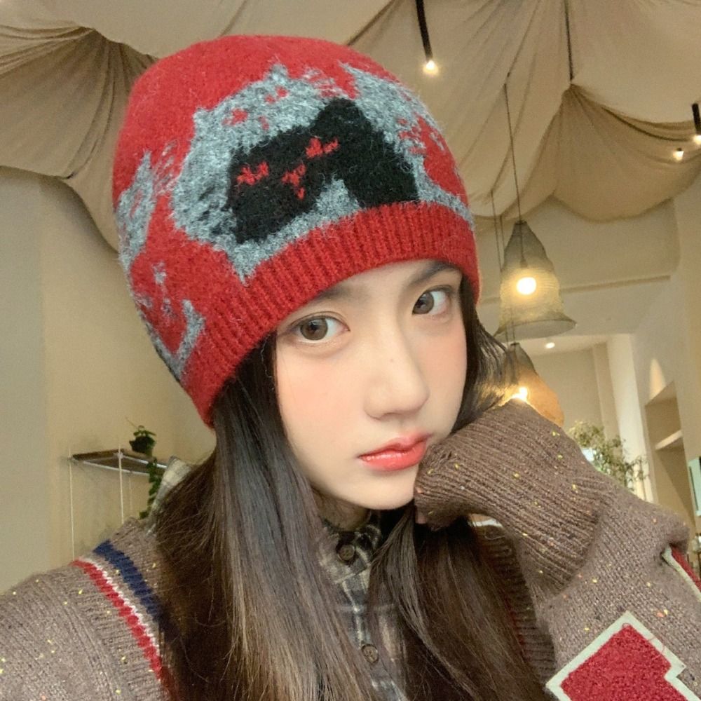 Fashion Warm Jacquard Cat Knit - Vintage Fashion Faire recension och pris