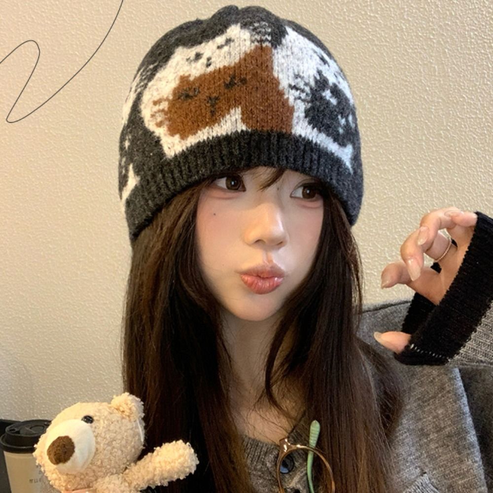Fashion Warm Jacquard Cat Knit - Vintage Fashion Faire recension och pris