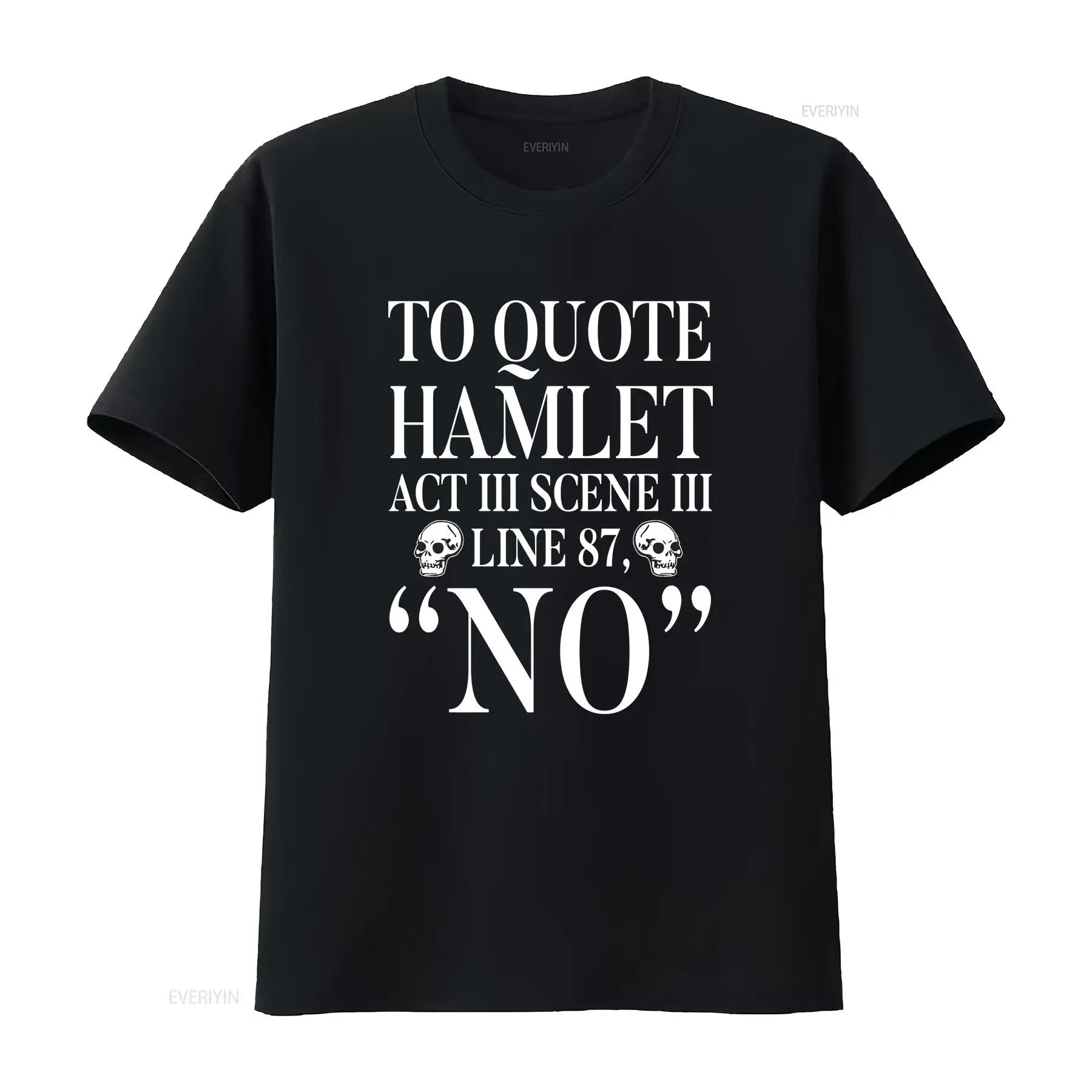 To Quote Hamlet T Shirt Shakes - Vintage Fashion Books recension och pris