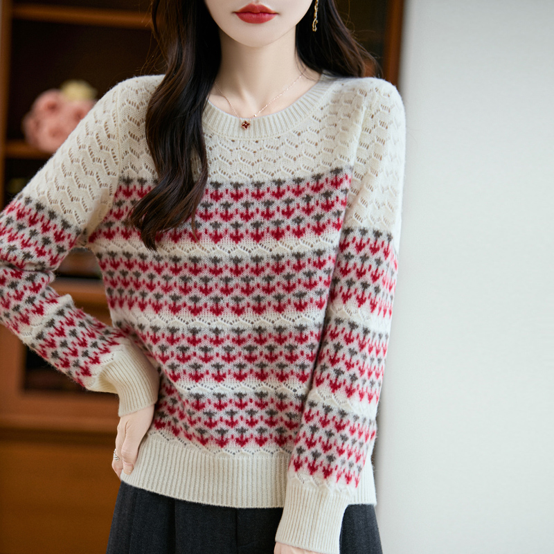 Fair Isle Sweater Pullover Spr - Vintage Fashion Faire recension och pris