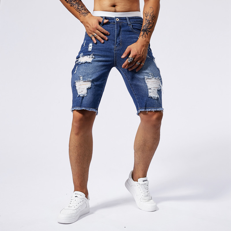 2025 Summer New Men's Ripped D - Vintage Fashion In 2025 recension och pris