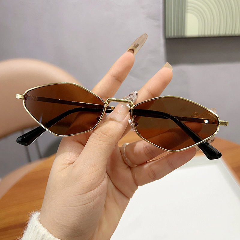 Trendy Polygonal Small Sunglas - Vintage Fashion In 2025 recension och pris