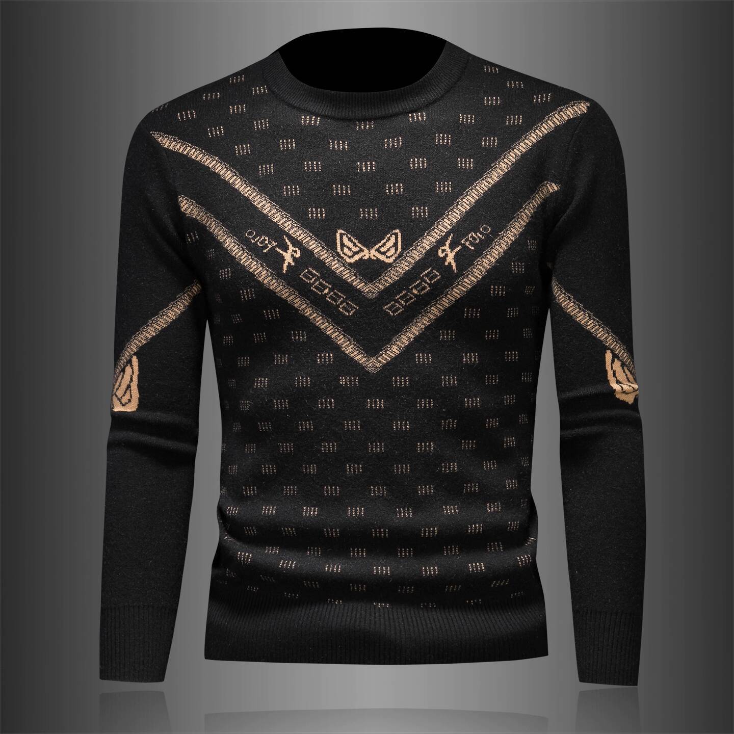 Vintage Fashion Sweater Men Wi - Vintage Fashion Outfits Men recension och pris