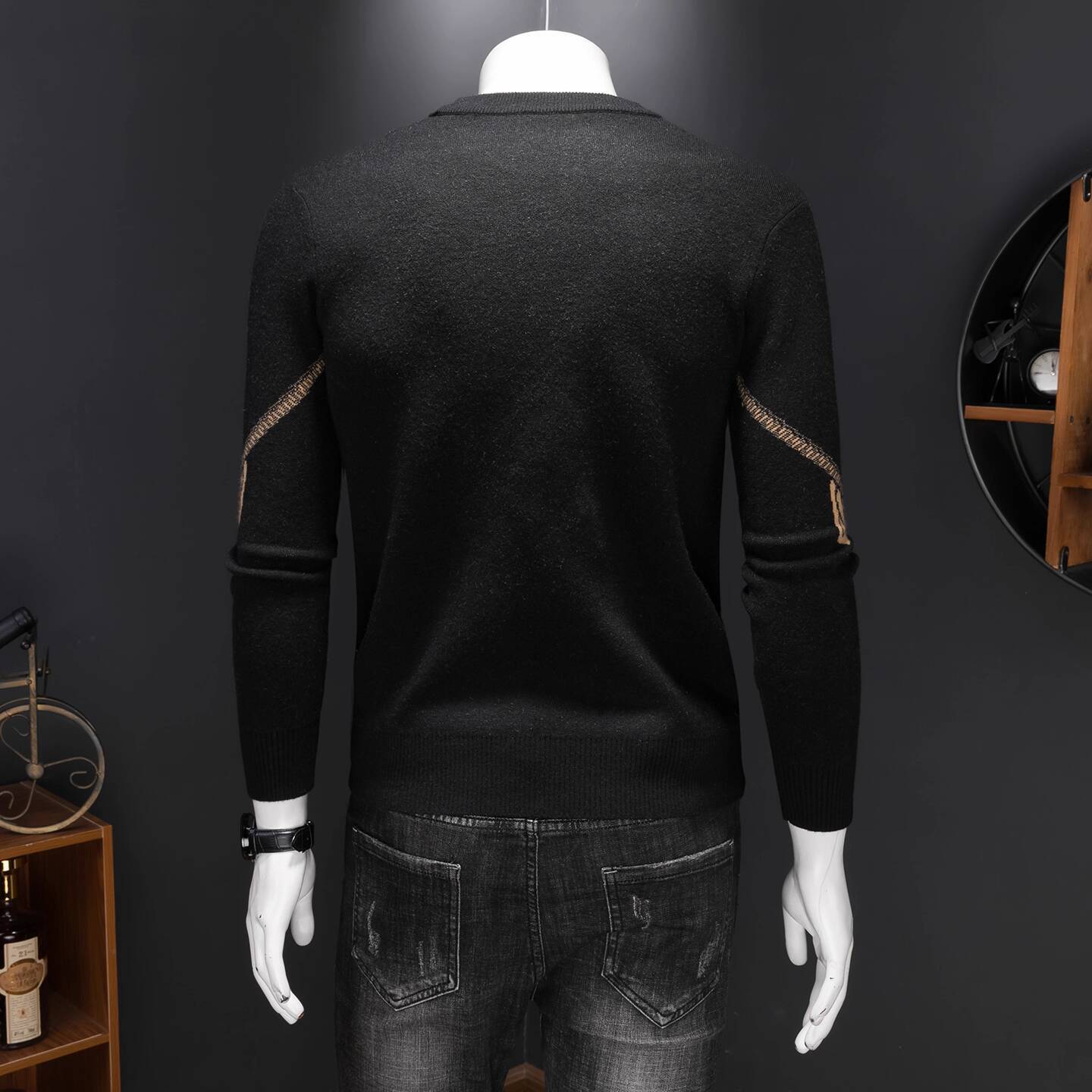 Vintage Fashion Sweater Men Wi - Vintage Fashion Outfits Men recension och pris