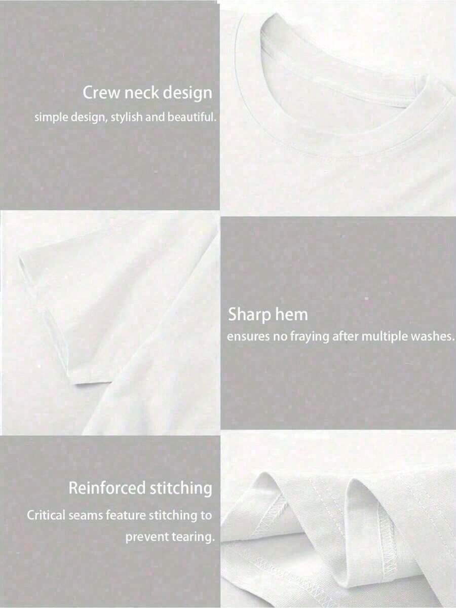 [Graphic Tee] 100% Cotton I'd  - Thrift Vintage Fashion Usa recension och pris