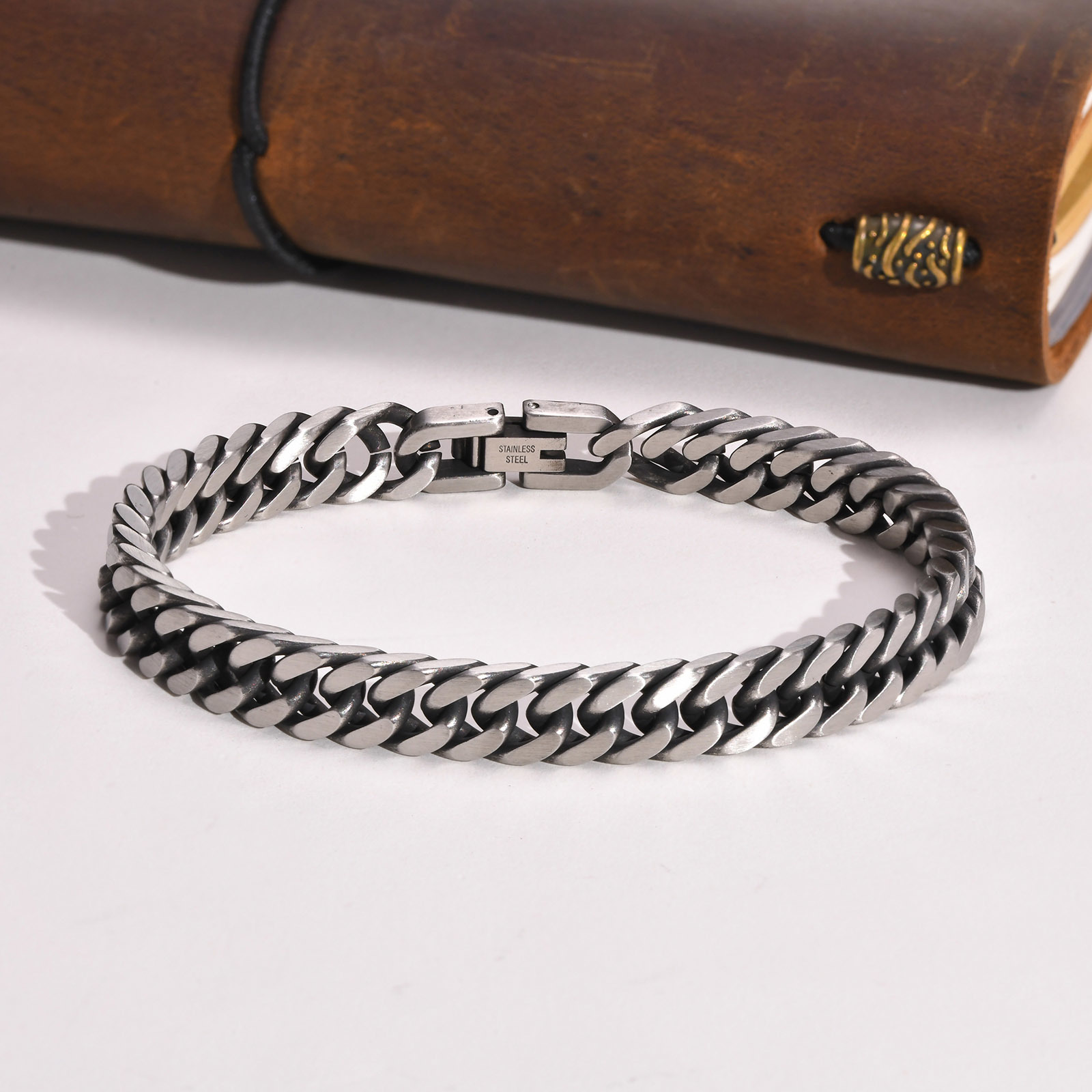 Vnox Chunky Retro Cuban Chain  - Vintage Fashion Outfits Men recension och pris