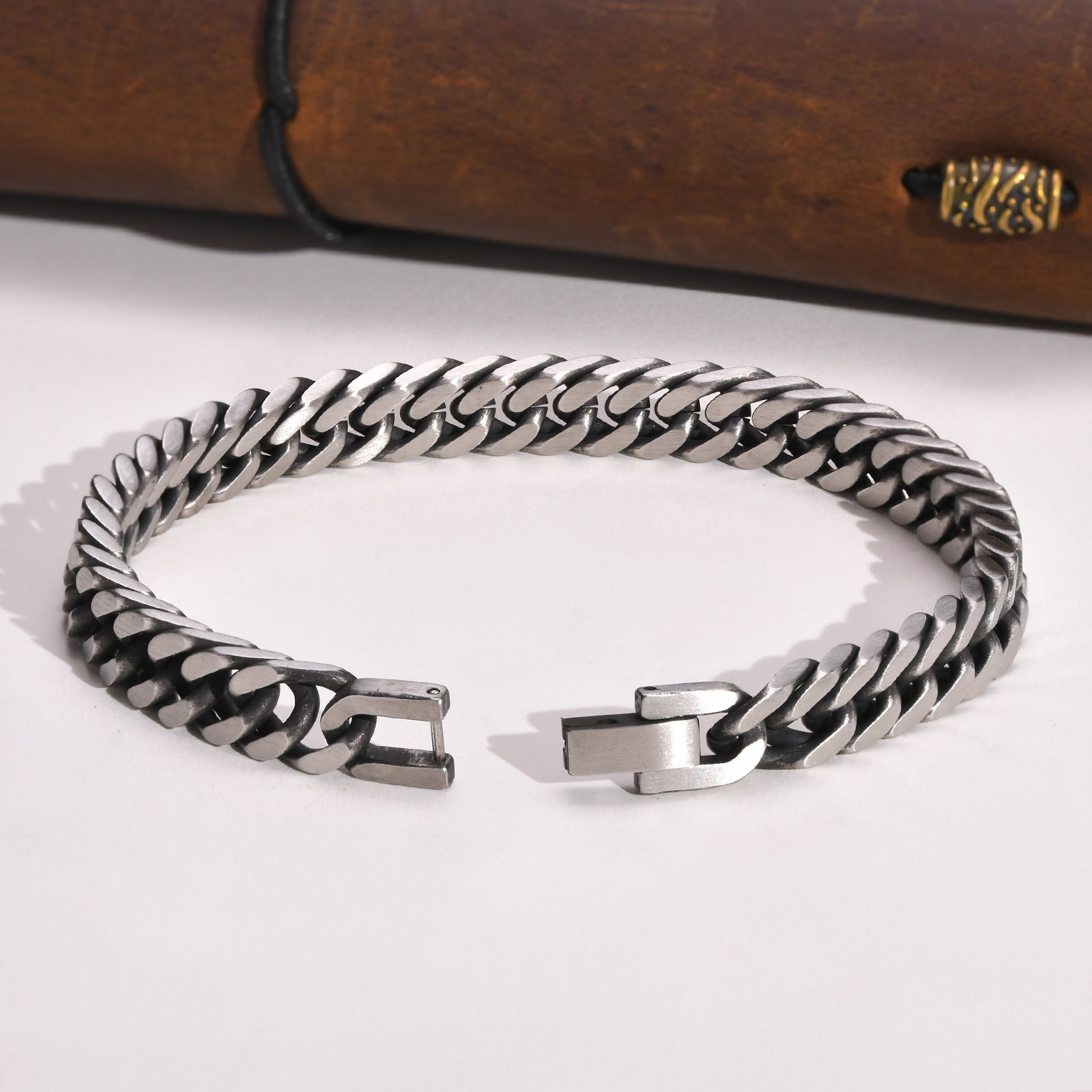 Vnox Chunky Retro Cuban Chain  - Vintage Fashion Outfits Men recension och pris