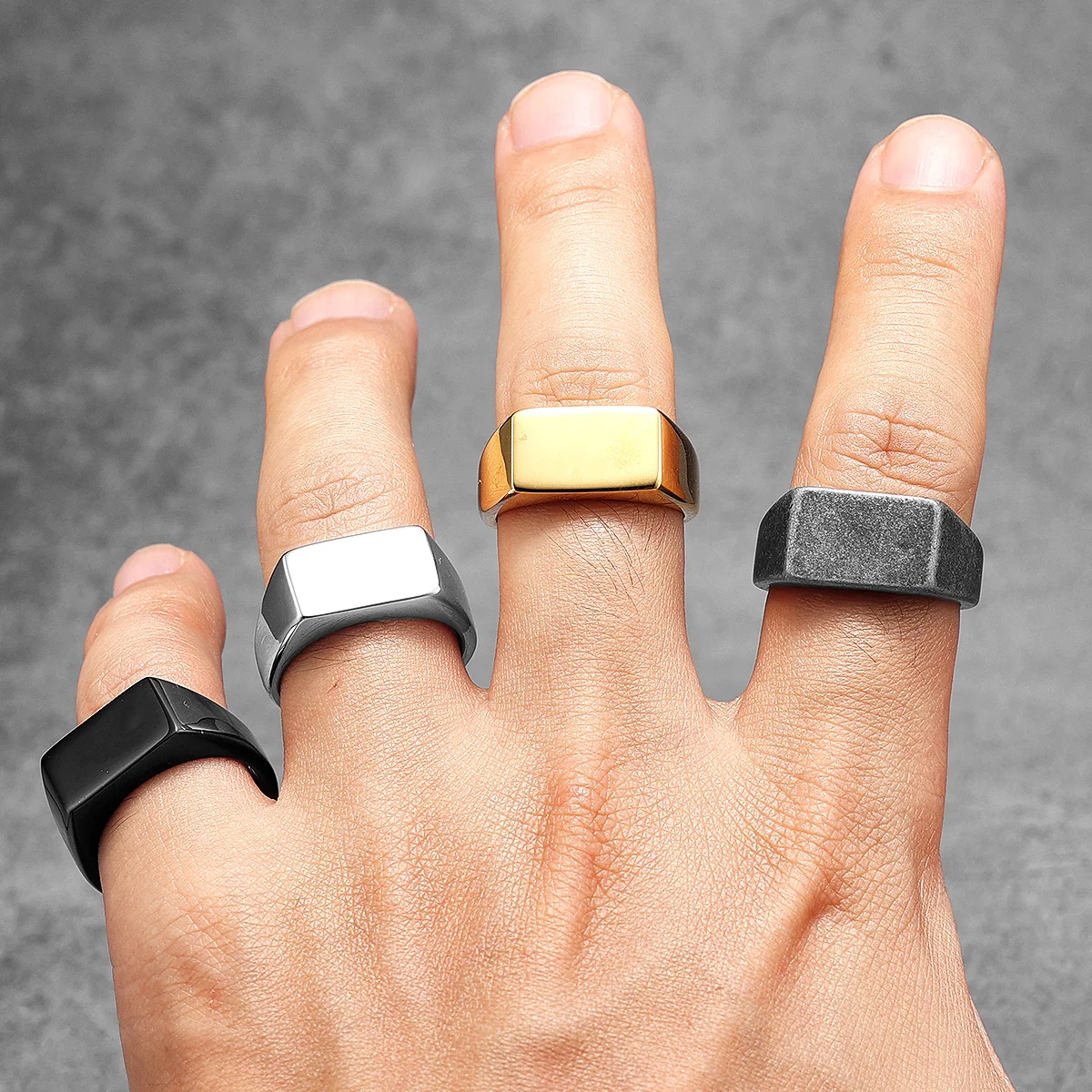 Minimalist Rectangle Engrave M - Vintage Fashion Newtown recension och pris
