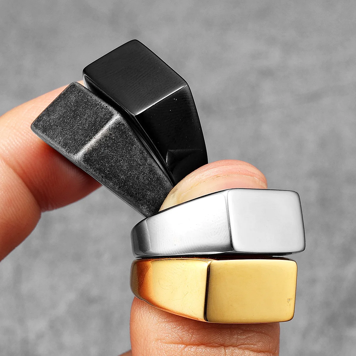 Minimalist Rectangle Engrave M - Vintage Fashion Newtown recension och pris