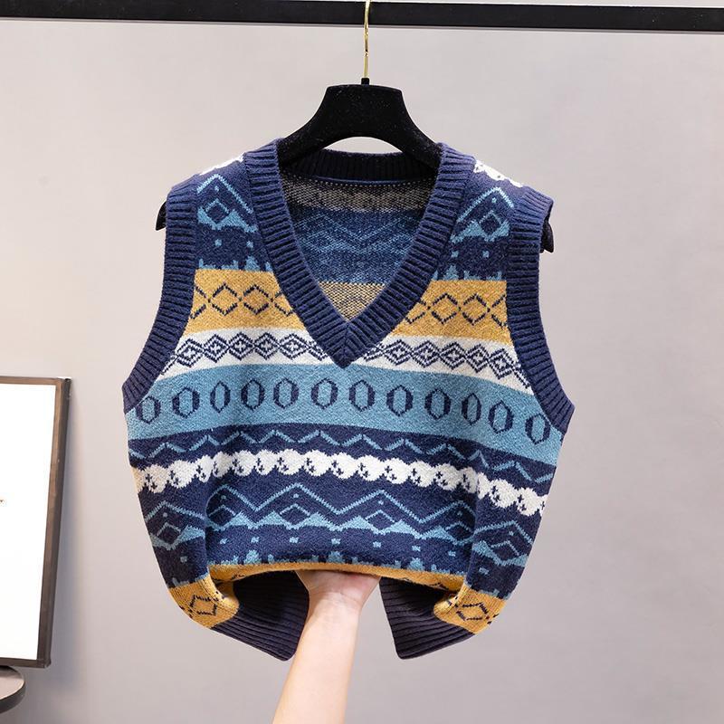 Fashion Knitted Vest Women's A - Vintage Fashion Newtown recension och pris