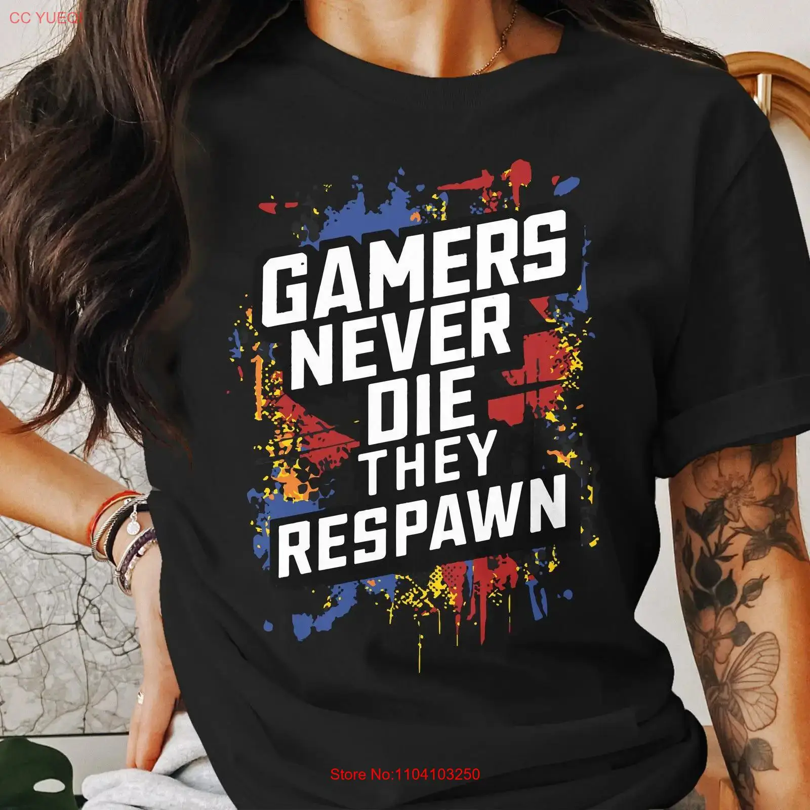 Gamers Never Die They Respawn  - Vintage Fashion Videos recension och pris