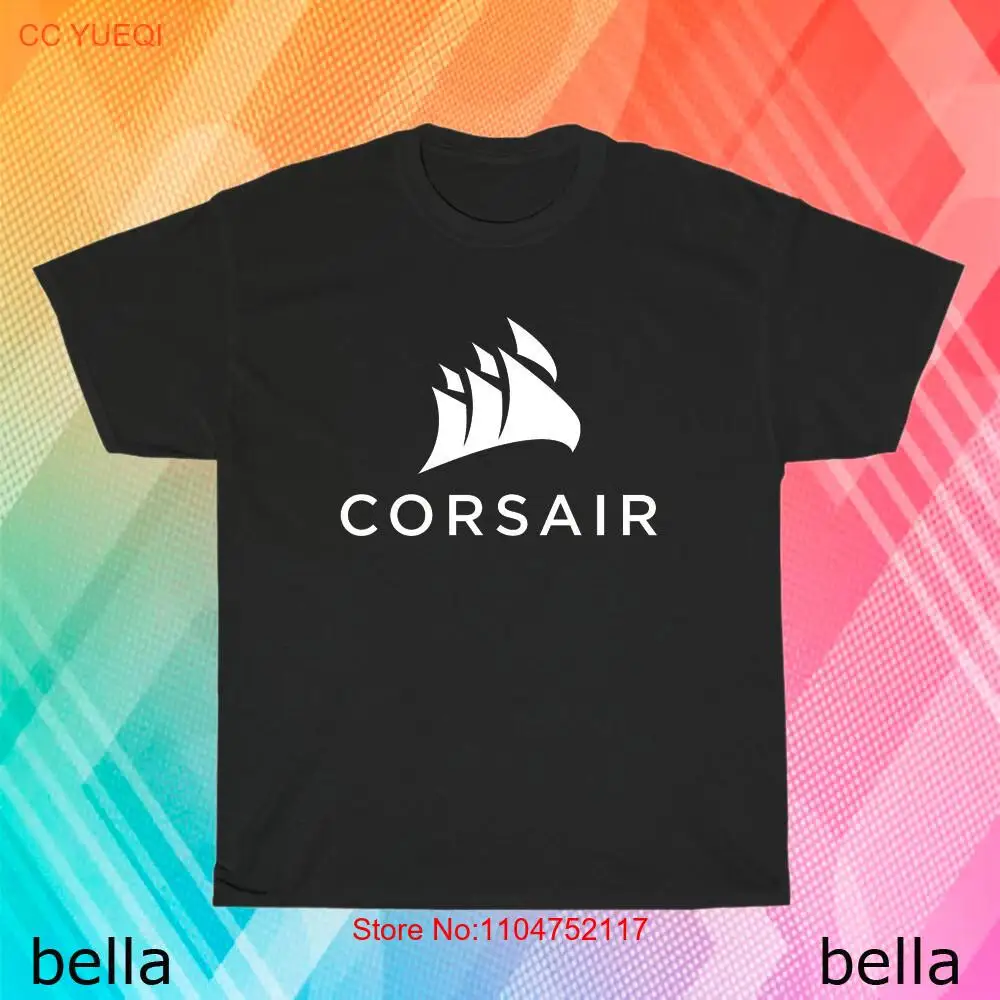 New Corsair Gaming Logo T Shir - Vintage Fashion Logos recension och pris