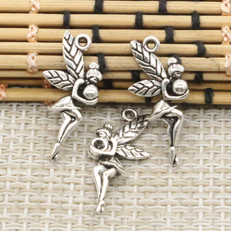 20pcs Charms Fair Angel 26x11m - Vintage Fashion Faire recension och pris