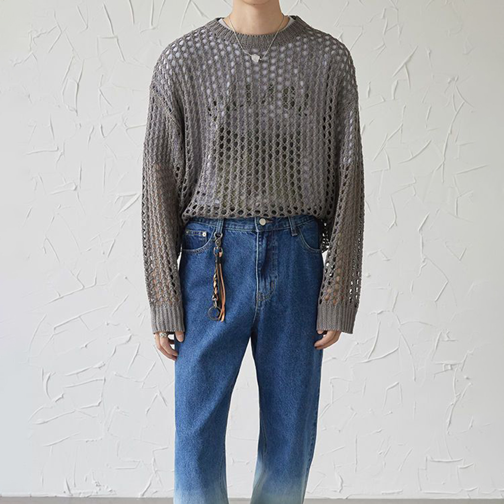 Mens Y2k Hollow Out Outfits Se - Vintage Fashion Outfits Men recension och pris