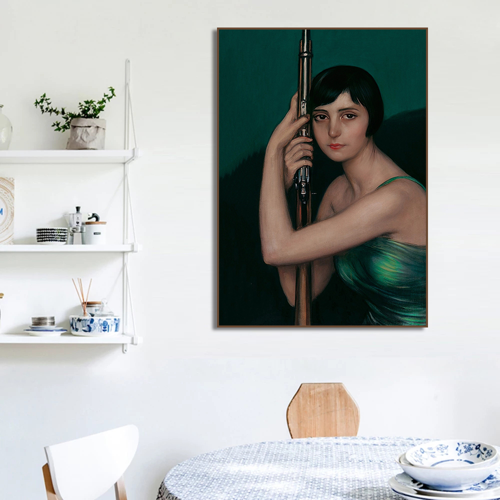 Renaissance Women Portrait Pos - Vintage Fashion Art recension och pris