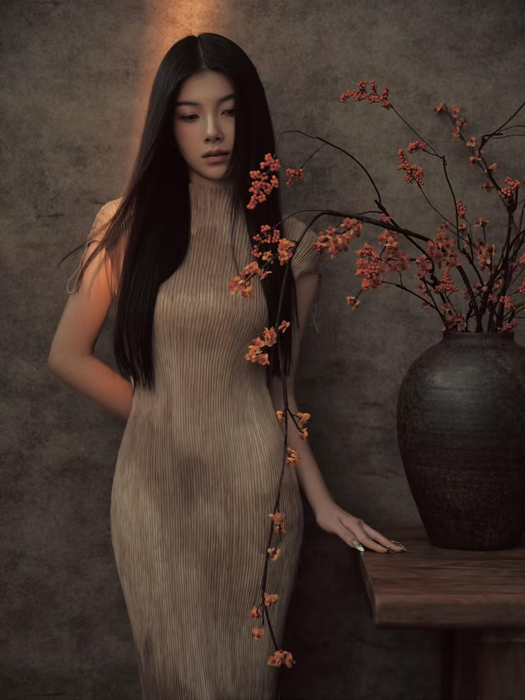 New 2026 Chinese Style Portrai - Vintage Fashion Art recension och pris