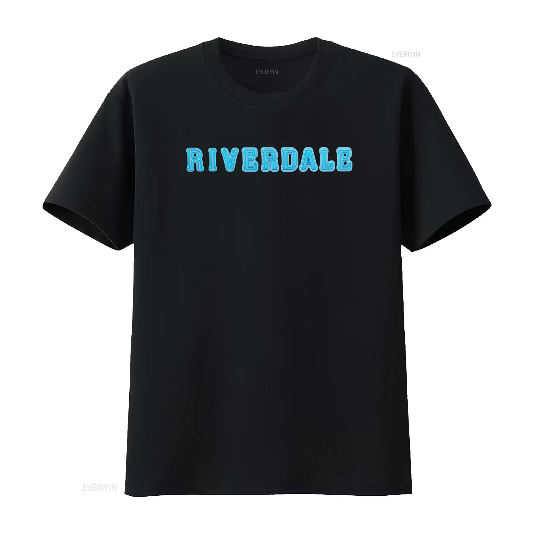 Riverdale Logo Neon Blue Print - Vintage Fashion Logos recension och pris