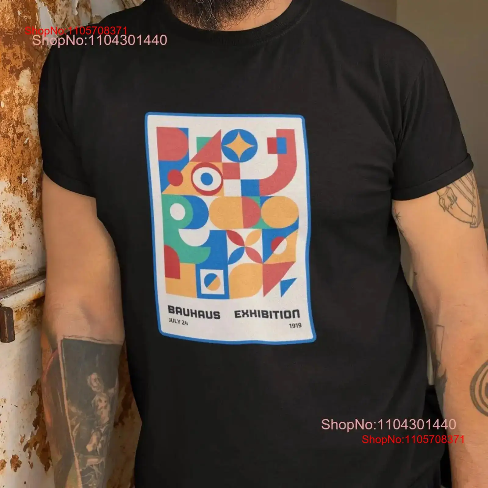 Bauhaus Geometric Abstract Art - Vintage Fashion Exhibition recension och pris