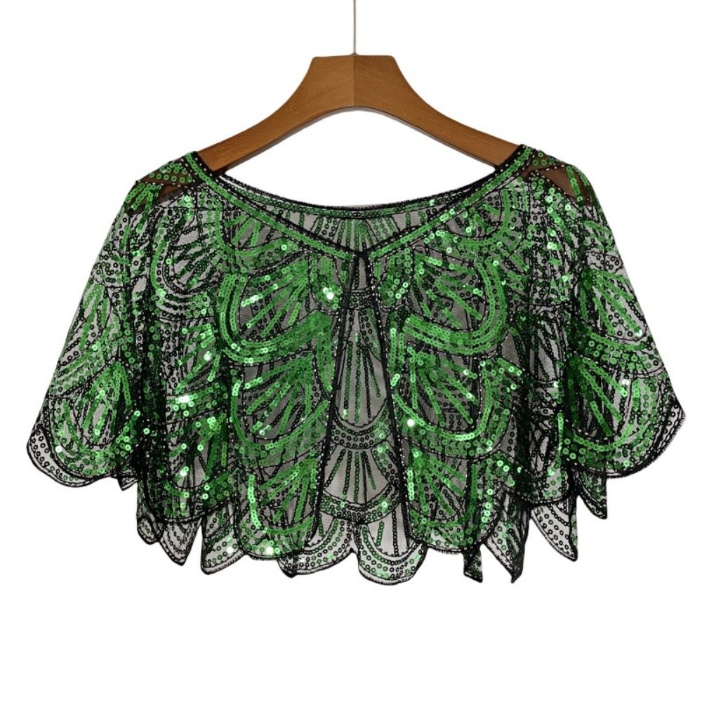 Art Deco Hollowed-out Shawl Be - Vintage Fashion Art recension och pris