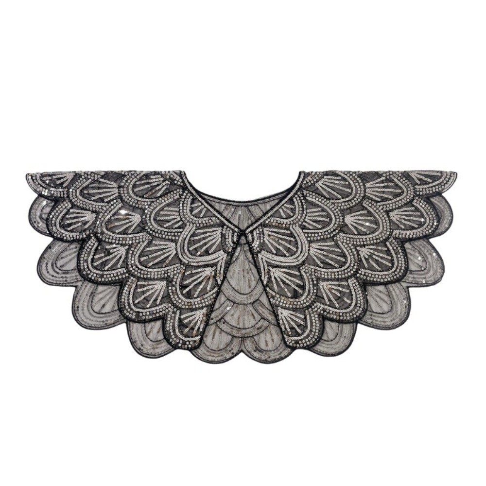 Art Deco Hollowed-out Shawl Be - Vintage Fashion Art recension och pris
