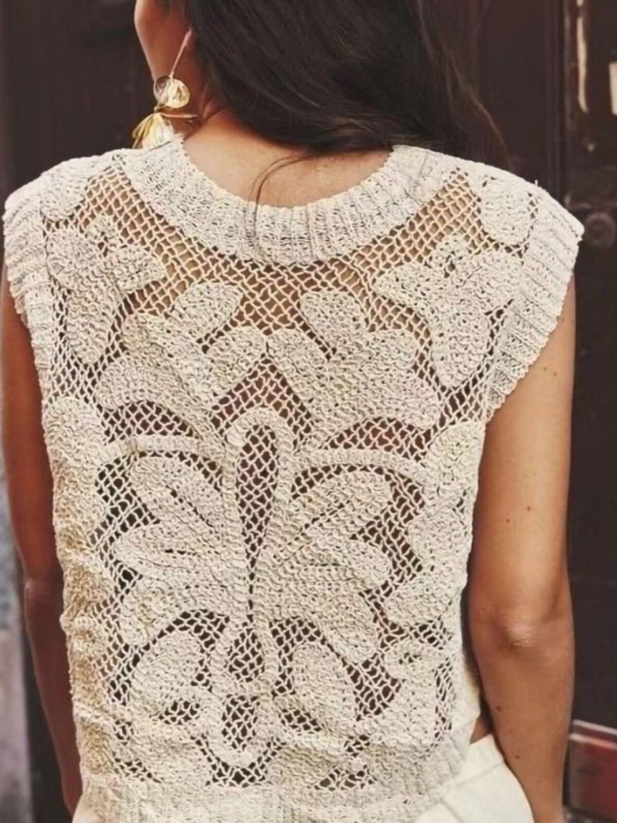 Summer New Women Boho Crochet  - Crochet Top Boho recension och pris