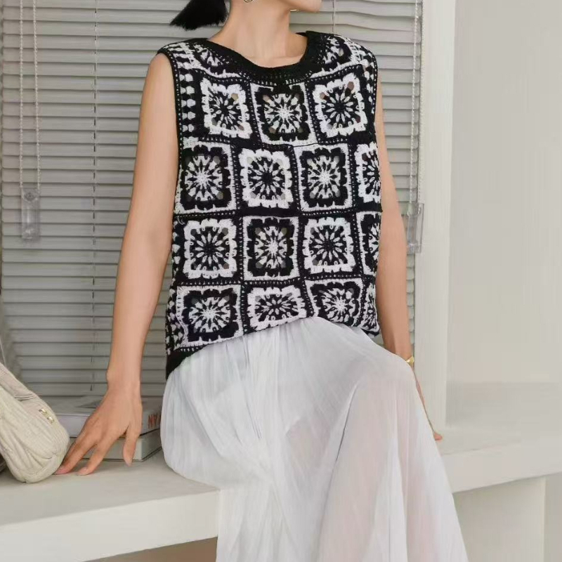 Granny Square Crochet Top Slee - Crochet Top Boho recension och pris