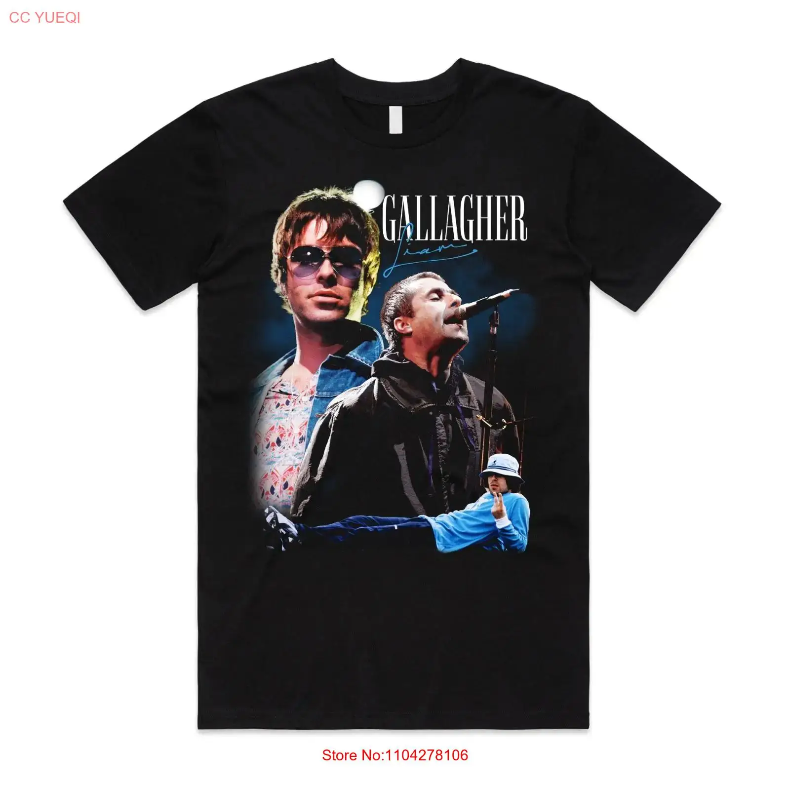 Liam Gallagher Homage T shirt  - Vintage Fashion Uk recension och pris