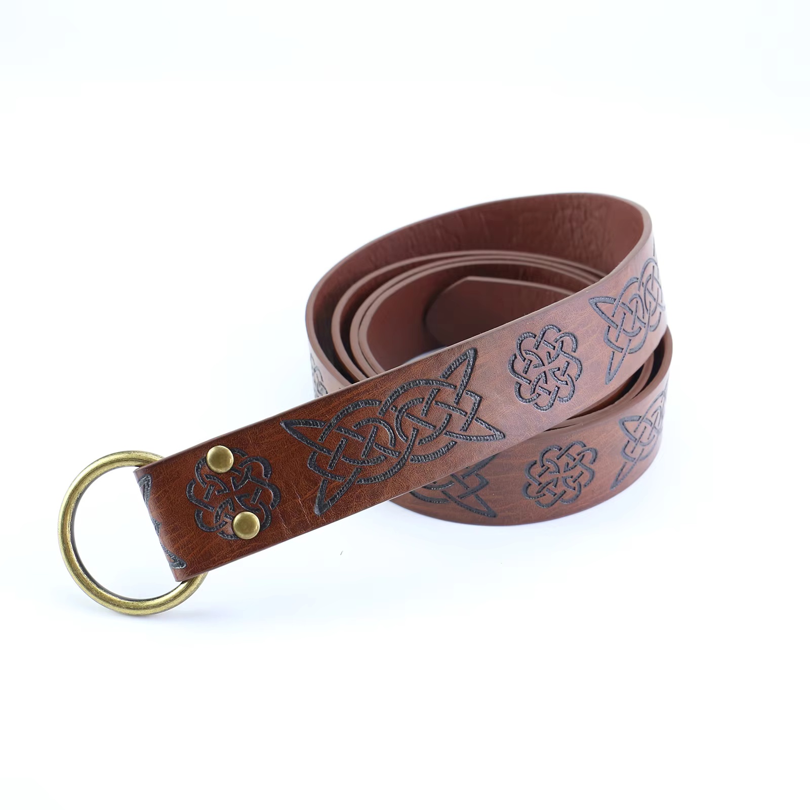 Medieval Leather Belt Set Pu L - Vintage Fashion Faire recension och pris