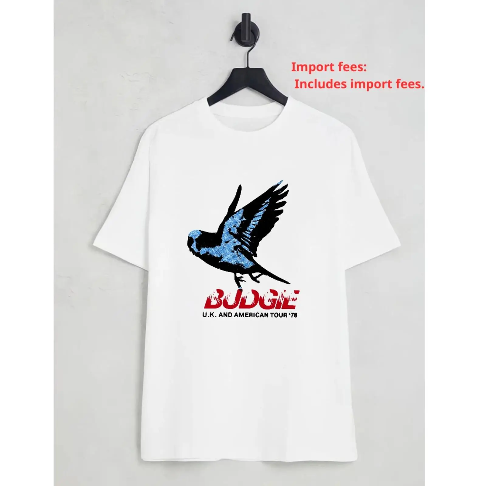 Budgie UK American Tour 1978 B - Vintage Fashion Uk recension och pris